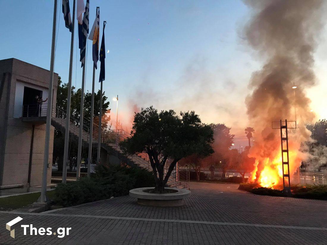 επεισόδια ΔΕΘ εγκαίνια