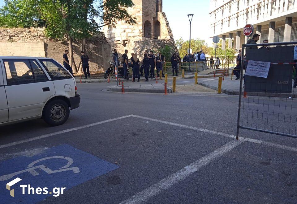 δικαστήρια Θεσσαλονίκη βόμβα