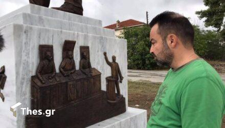 Θεσσαλονίκη: Βεβήλωσαν το μνημείο του Νίκου Καπετανίδη – Τι είπε στο Thes.gr o τραγουδιστής Αλέξης Παρχαρίδης (ΒΙΝΤΕΟ & ΦΩΤΟ)