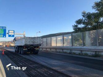 Εργασίες συντήρησης στην Επαρχιακή Οδό 1 Θεσσαλονίκης – Καλοχωρίου