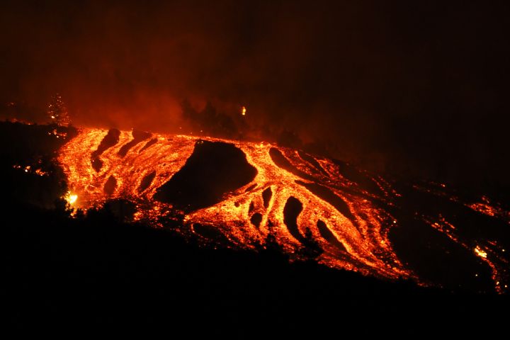 ηφαίστειο Ισπανία λάβα