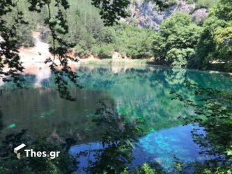 Η «κρυφή» γαλάζια λίμνη Βηρού που θα σας μαγέψει με τα κάλλη της (ΒΙΝΤΕΟ & ΦΩΤΟ)