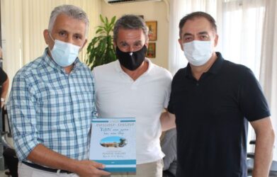 Επίσκεψη Ανδρέα Λοβέρδου στο Δημαρχείο Κορδελιού Ευόσμου