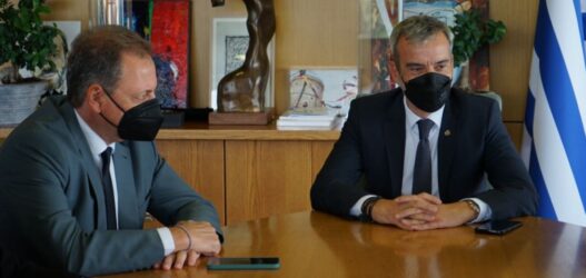 Ζέρβας: Συνάντηση με τον Υπουργό Αγροτικής Ανάπτυξης και Τροφίμων Σπήλιο Λιβανό (ΦΩΤΟ)