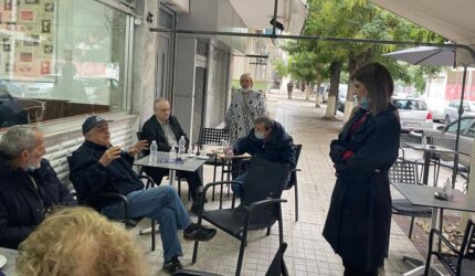 Στην Ξηροκρήνη περιόδευσε η Κατερίνα Νοτοπούλου