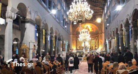 Θεσσαλονίκη: Με ευλάβεια και κατάνυξη οι εορτασμοί στον Ιερό Ναό του Αγίου Δημητρίου (ΦΩΤΟ)
