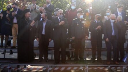 Δήμος Θέρμης: Πάνδημη η συμμετοχή για την επέτειο του “ΟΧΙ”