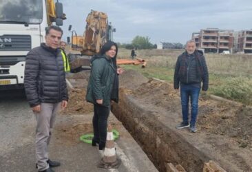 Δήμος Θέρμης: Ξεκίνησε η κατασκευή του αποχετευτικού δικτύου στην περιοχή επέκτασης