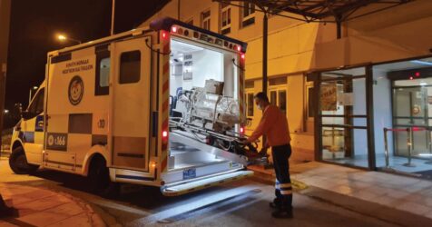 Διακομιδή δύο νεογέννητων από την Χαλκιδική στην Θεσσαλονίκη