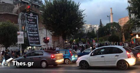 Θεσσαλονίκη: Συγκέντρωση υπεράσπισης της κατάληψης στην Υφανέτ (ΦΩΤΟ)