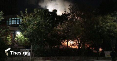Πολυτεχνείο – Θεσσαλονίκη: Ξέσπασε φωτιά στο ΑΠΘ (ΒΙΝΤΕΟ & ΦΩΤΟ)