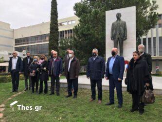 Πολυτεχνείο – Θεσσαλονίκη: Κατάθεση στεφάνου από την Πρυτανεία του ΑΠΘ (ΒΙΝΤΕΟ & ΦΩΤΟ)