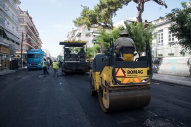 Θεσσαλονίκη: Την άλλη εβδομάδα ξεκινούν οι εργασίες ασφαλτόστρωσης στην οδό Κασσάνδρου