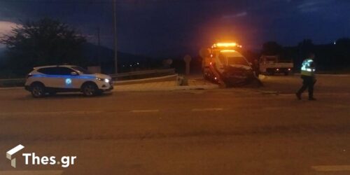 Σέρρες: Τροχαίο με πέντε τραυματίες στην επαρχιακή οδό Μεσολακκιάς – Αμφίπολης