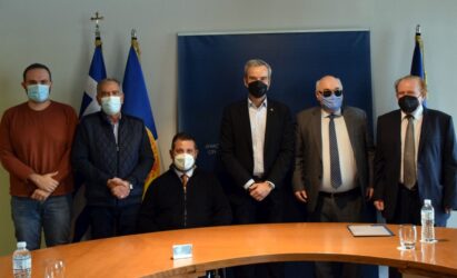 Θεσσαλονίκη: Συνάντηση Ζέρβα με τον Πρόεδρο της Εθνικής Συνομοσπονδίας Ατόμων με Αναπηρία