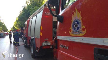 Θεσσαλονίκη: Φωτιά σε αυτοκίνητο στα ανατολικά της πόλης