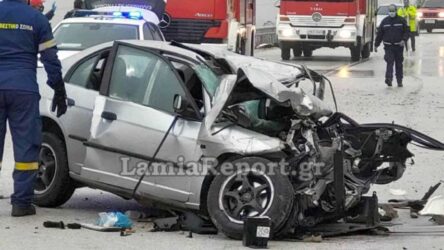 Τραγωδία στον Δομοκό: Ξεκληρίστηκε οικογένεια στην άσφαλτο (ΒΙΝΤΕΟ & ΦΩΤΟ)