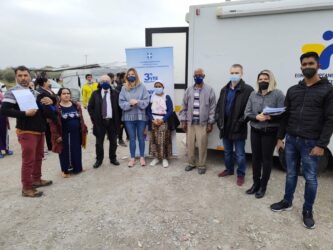 Κατερίνη: Κινητή Μονάδα Εμβολιασμού στην κεντρική πλατεία και στην Κοινότητα Ρομά