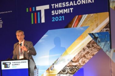 Ζέρβας στο Thessaloniki Summit 2021: «Συστράτευση σε μια συμμαχία του καλού και της δημιουργίας για τη Θεσσαλονίκη»