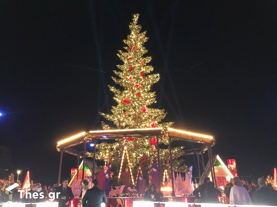 Θεσσαλονίκη Χριστούγεννα Πλατεία Αριστοτέλους