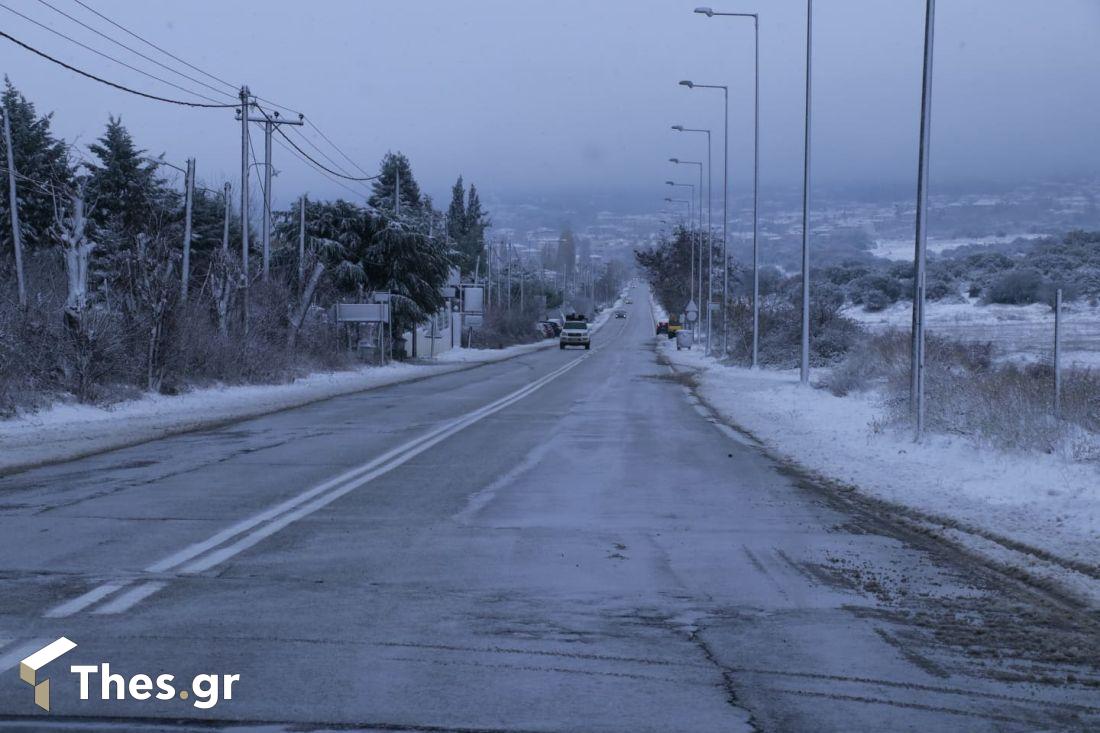 θερμοκρασία Θεσσαλονίκη χιόνια