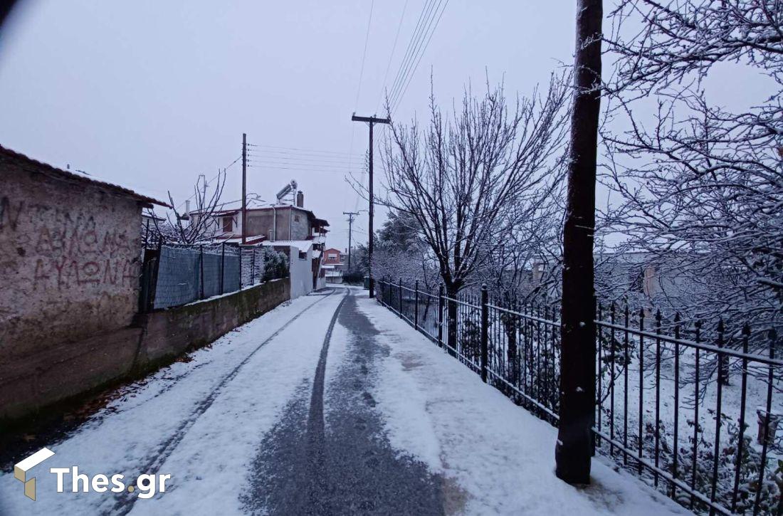 Χαλκιδική χιόνια