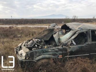 Θεσσαλονίκη: Νεκρός οδηγός ΙΧ που έπεσε σε χαντάκι