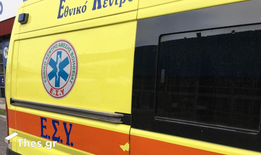 Λαμία κορονοϊός ασθενοφόρο ατύχημα Λιτόχωρο