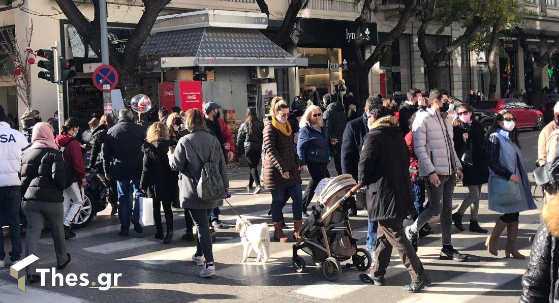 Θεσσαλονίκη παραμονή Πρωτοχρονιάς