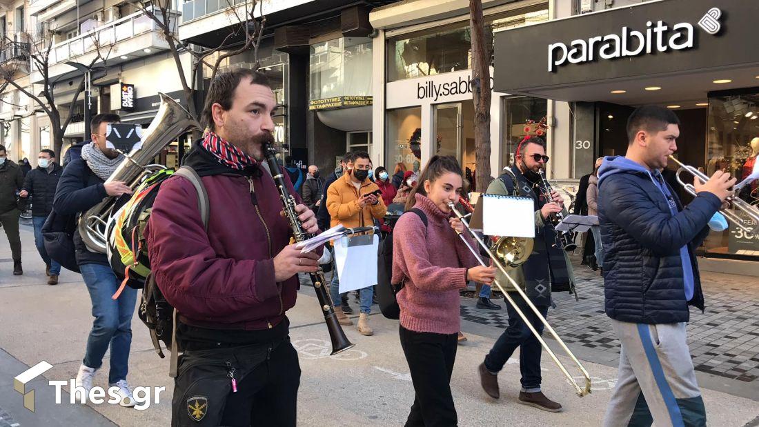 Θεσσαλονίκη παραμονή Πρωτοχρονιάς