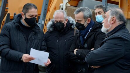 Δήμος Θεσσαλονίκης: Ετοιμος ο μηχανισμός για τη χειμερινή περίοδο – Επιθεώρηση Ζέρβα (ΦΩΤΟ)