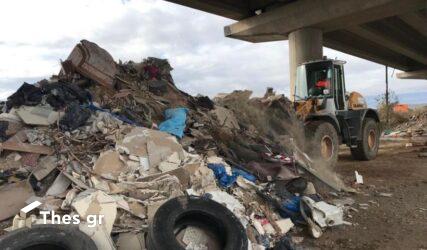 ΑΝΑΚΕΜ: Απομάκρυνση αποβλήτων από τον δήμο Αμπελοκήπων Μενεμένης (ΒΙΝΤΕΟ & ΦΩΤΟ)