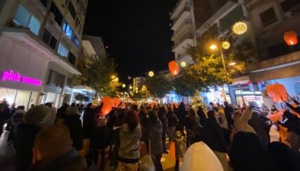 Σέρρες: Γέμισε φαναράκια ο ουρανός – Εντυπωσιακό το θέαμα (ΦΩΤΟ)