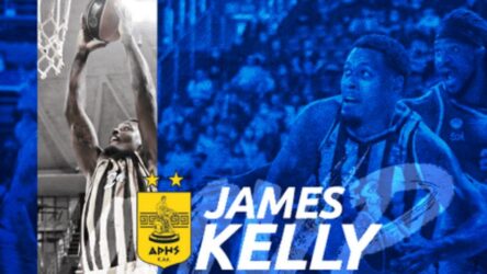 Basket League: Για 3η φορά MVP ο Τζέιμς Κέλι του Αρη