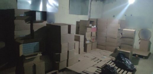 Θεσσαλονίκη: Κατασχέθηκαν από αποθήκη πάνω από ένα εκατομμύριο λαθραία τσιγάρα (ΦΩΤΟ)