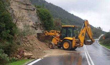 Αποκολλήθηκαν τεράστια τμήματα του ορεινού όγκου στο Αγρίνιο