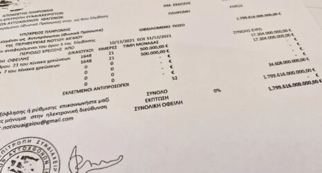 Πρόστιμο 1.8 τρις ευρώ στον περιφερειάρχη Νοτίου Αιγαίου από τους “αυτόχθονες”