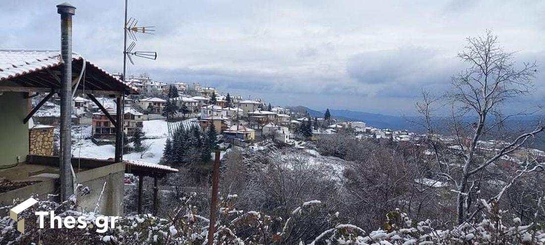 χιόνια Χαλκιδική Ταξιάρχης