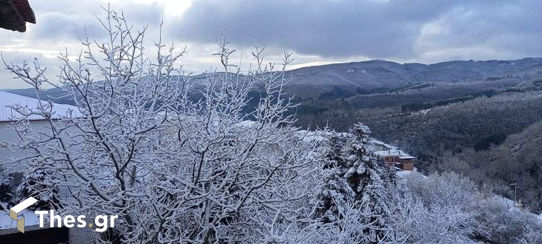 χιόνια Χαλκιδική Ταξιάρχης