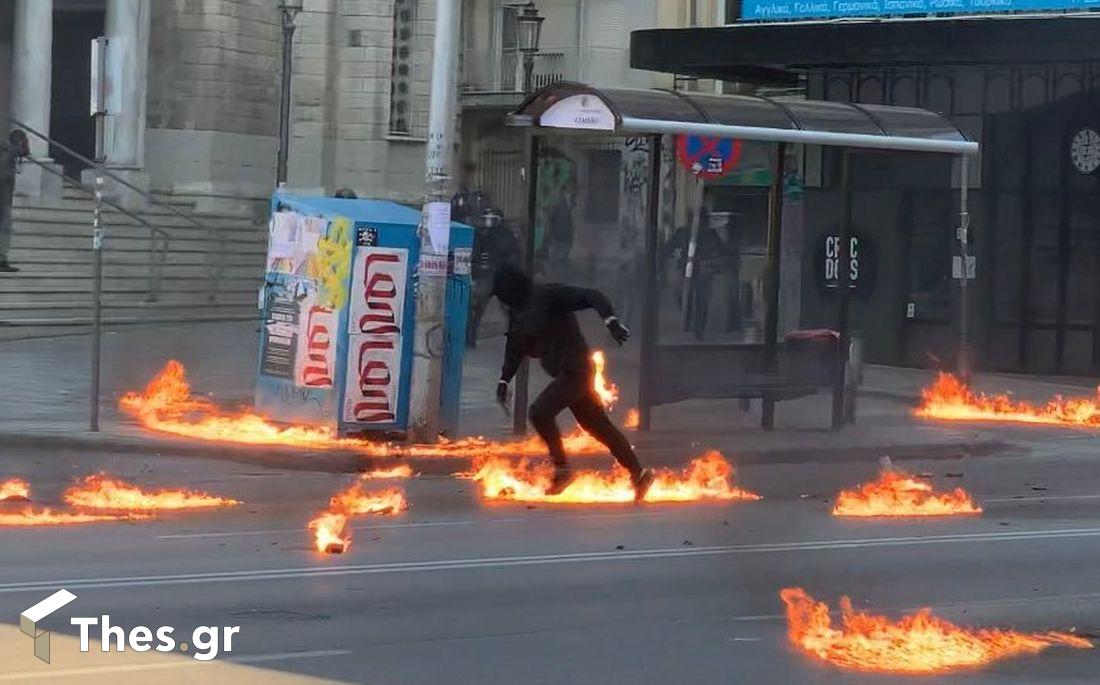 Θεσσαλονίκη διαδηλωτής
