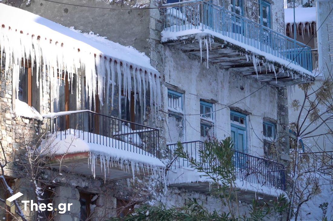 Σαμοθράκη χιόνια