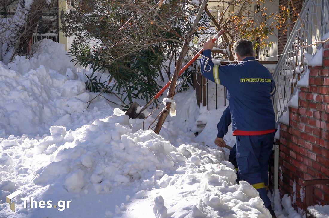 Σαμοθράκη χιόνια