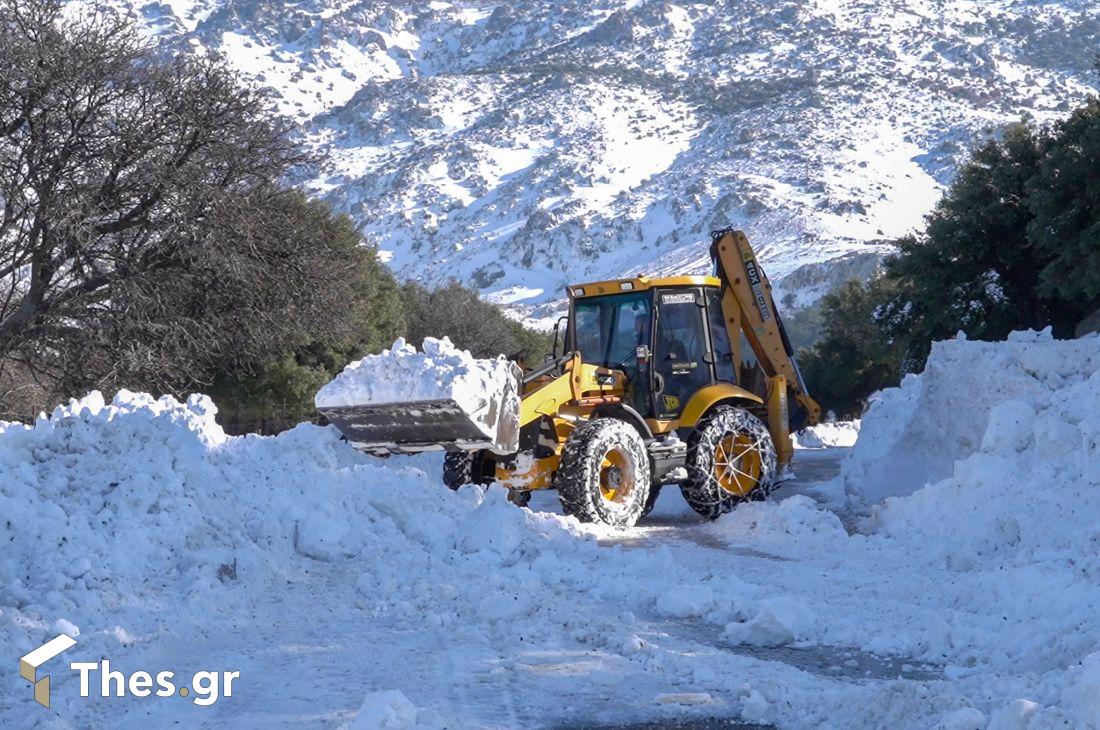 Σαμοθράκη χιόνια