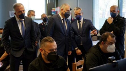 Θεσσαλονίκη: Συνάντηση Ζέρβα με τον Υπουργό Προστασίας του Πολίτη Τάκη Θεοδωρικάκο