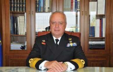 Θετικός στον κορονοϊό ο αρχηγός ΓΕΝ, αντιναύαρχος Στυλιανός Πετράκης