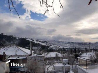 Θεολόγος Θάσος χιόνια καιρός