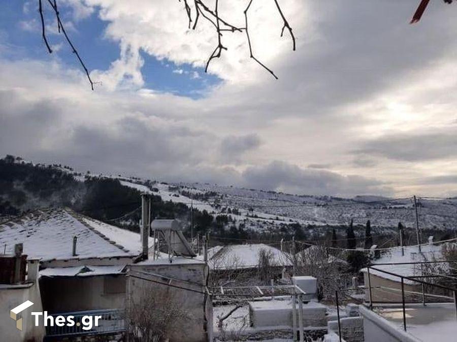 Θεολόγος Θάσος χιόνια καιρός