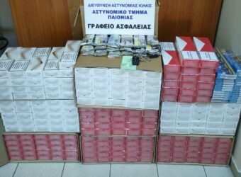 Ημαθία: Συνελήφθη με 3.000 πακέτα λαθραίων τσιγάρων (ΦΩΤΟ)