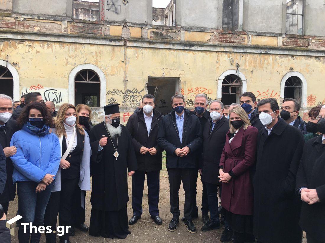 Μητσοτάκης στρατόπεδο Παύλου Μελά Θεσσαλονίκη