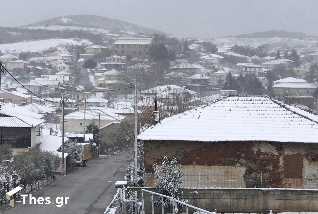 χιόνι Θεσσαλονίκη καιρός